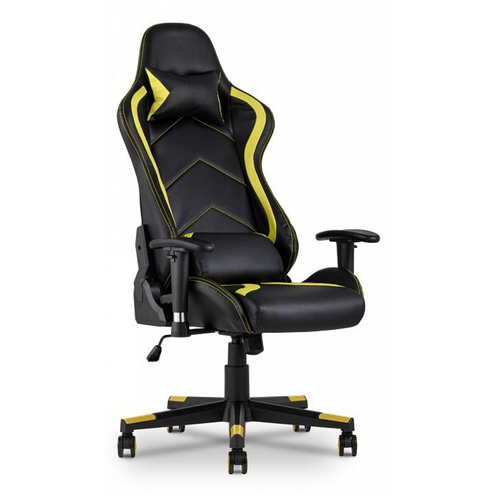 Кресло игровое TopChairs Cayenne желтый 640x530x1340(SGR_SA-R-909_yellow)