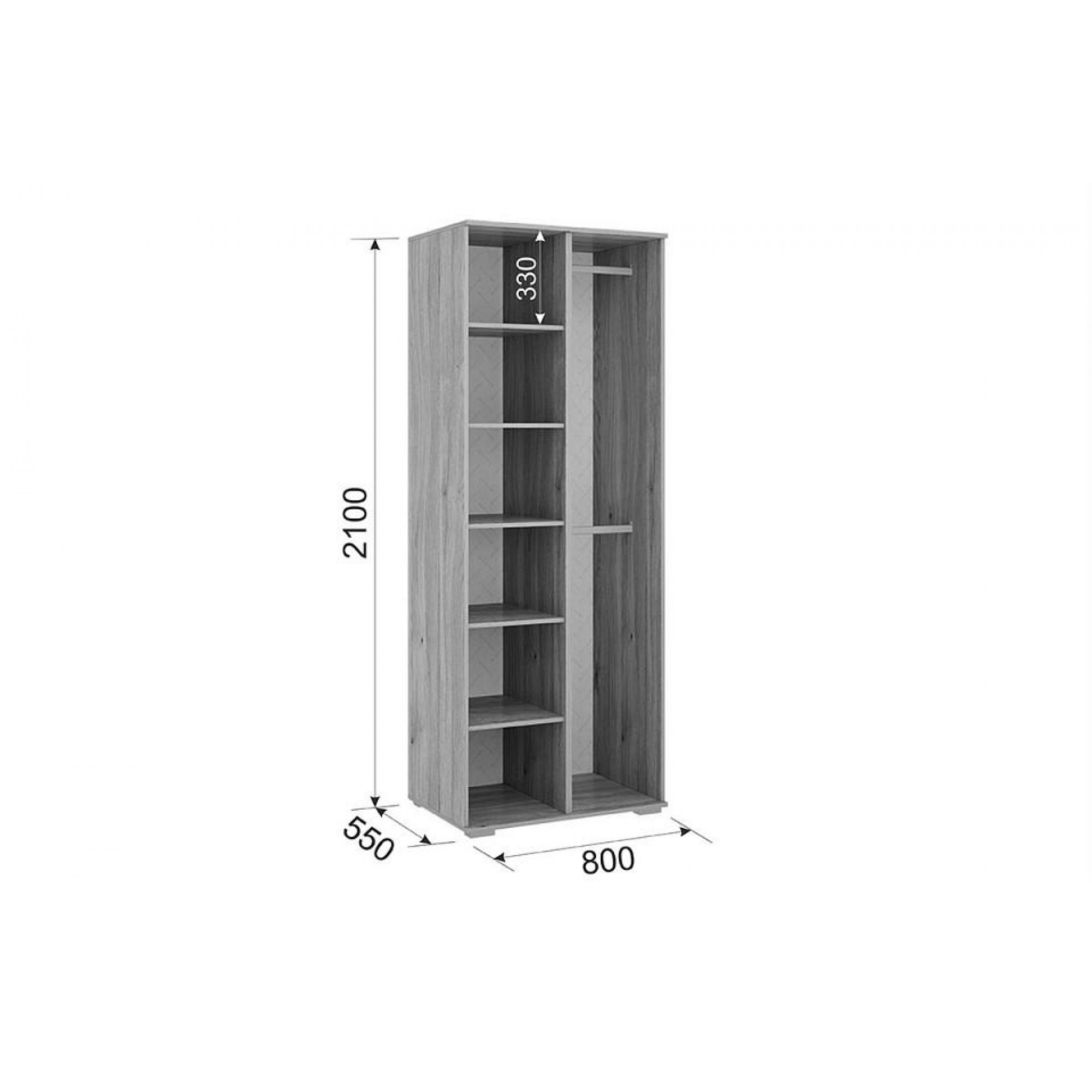 Гарнитур для спальни Модерн К153    MBS_KS153Modern-2210