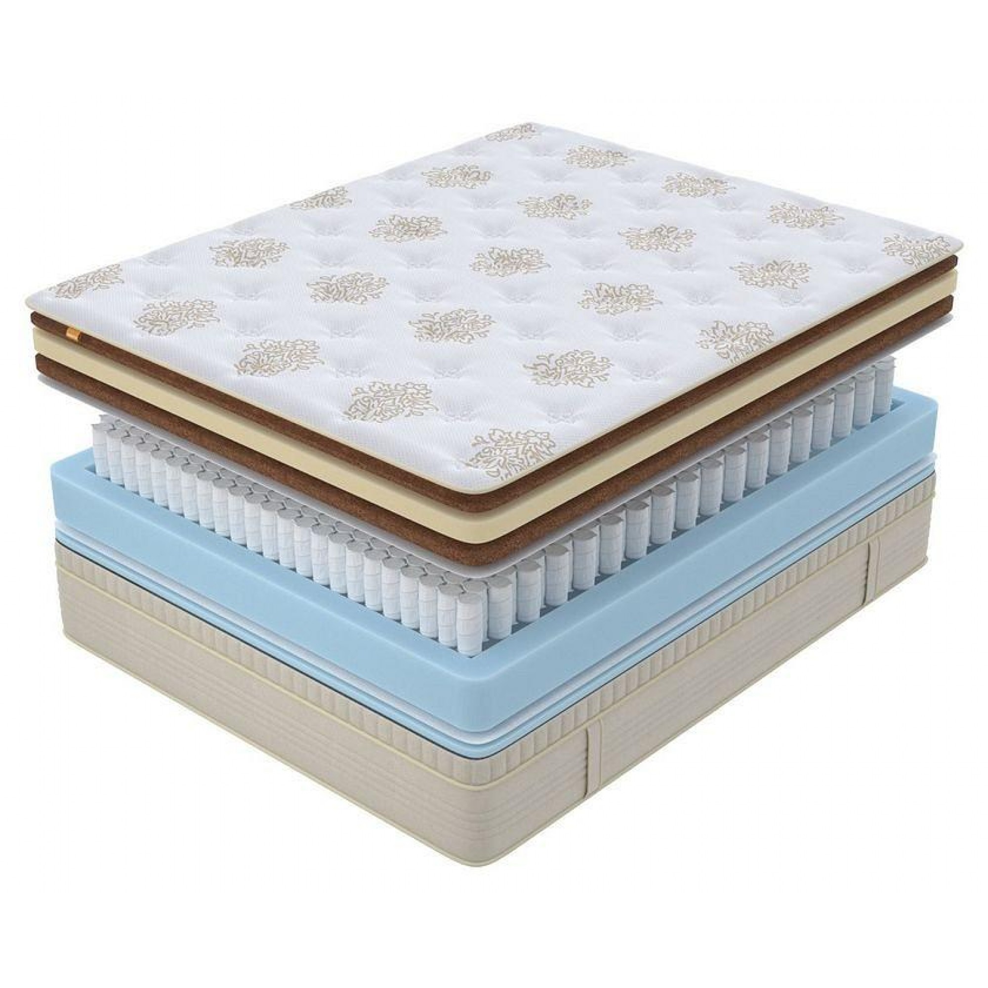 Матрас полутораспальный Orto Premium Hard 2100x1400    ORM_140-210_Orto-Premium-Hard-Beige-Lux