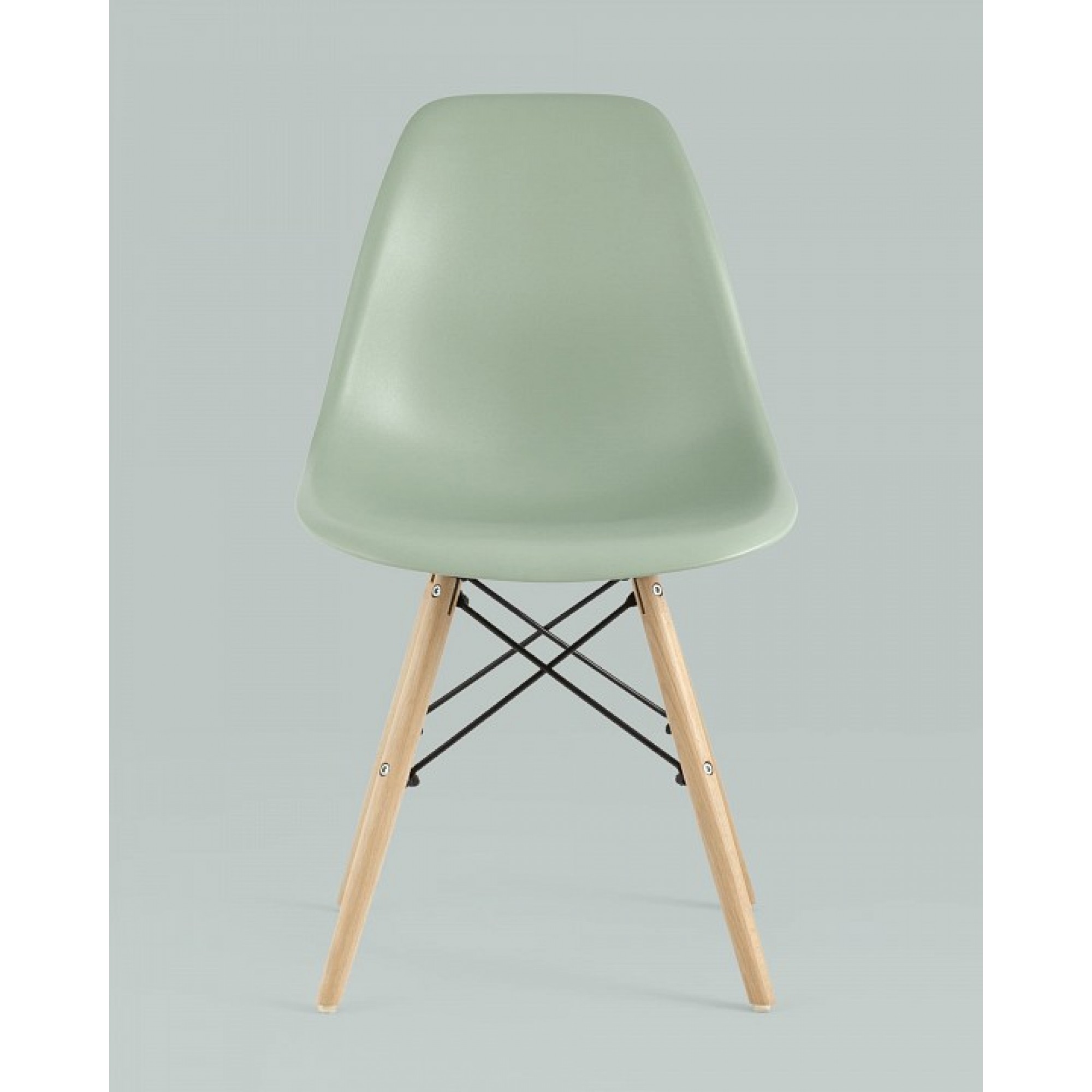 Стул Eames бежевый SGR_8056PP-greyish-green-70077