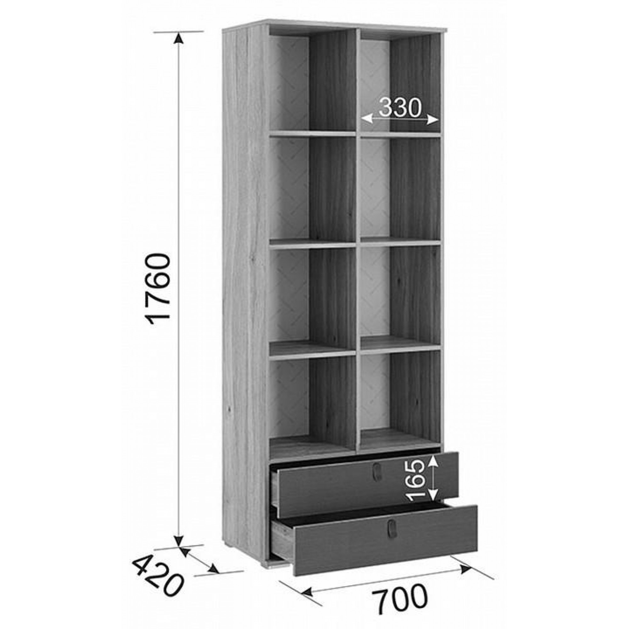 Гарнитур для детской Модерн КД106    MBS_KD106Modern-2206