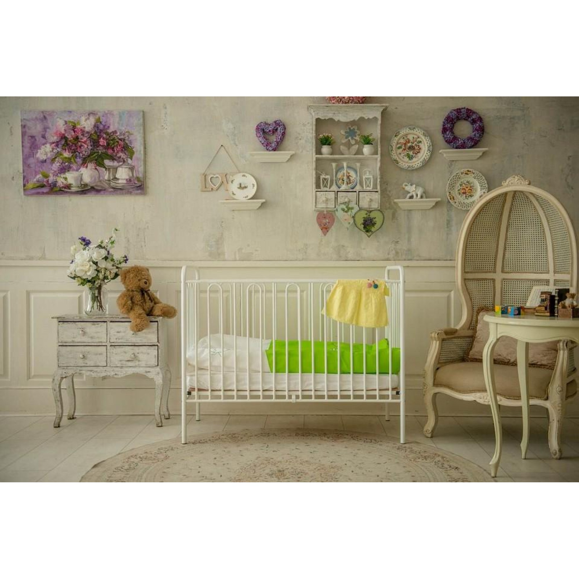 Кроватка Polini Kids Vintage 110    TPL_0001648-1