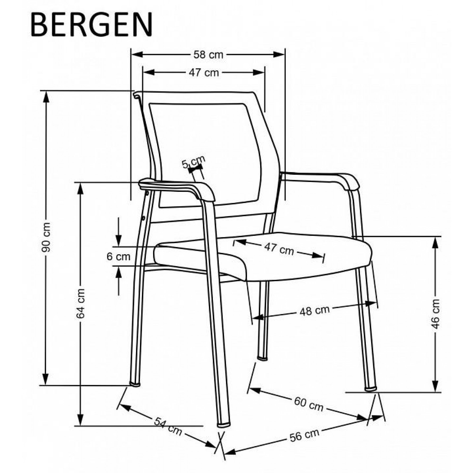 Кресло Bergen V-CH-BERGEN-FOT