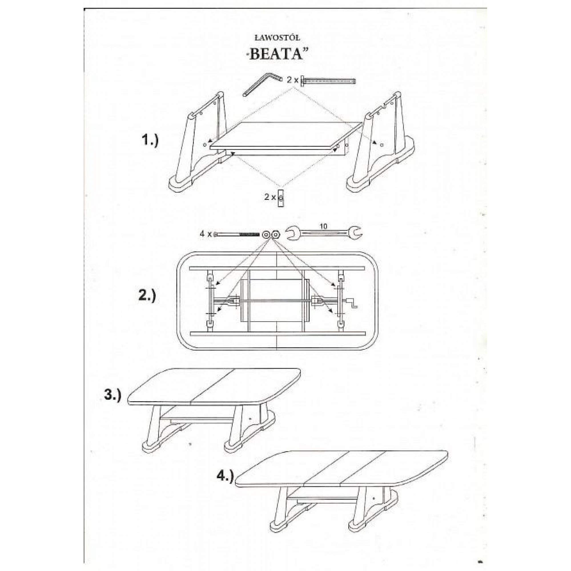 Стол журнальный Beata BEATAKA