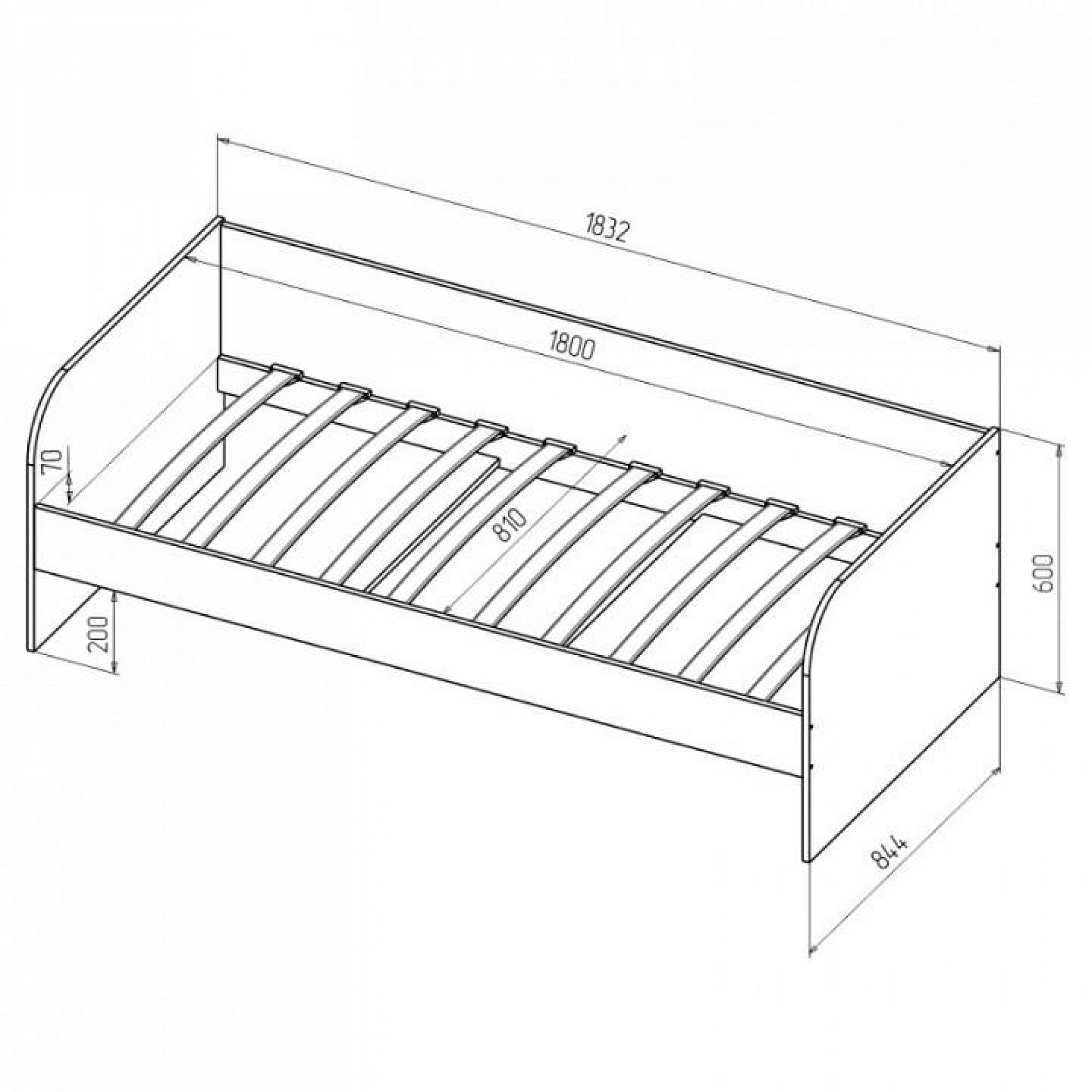 Кровать Belden    SVD_409230