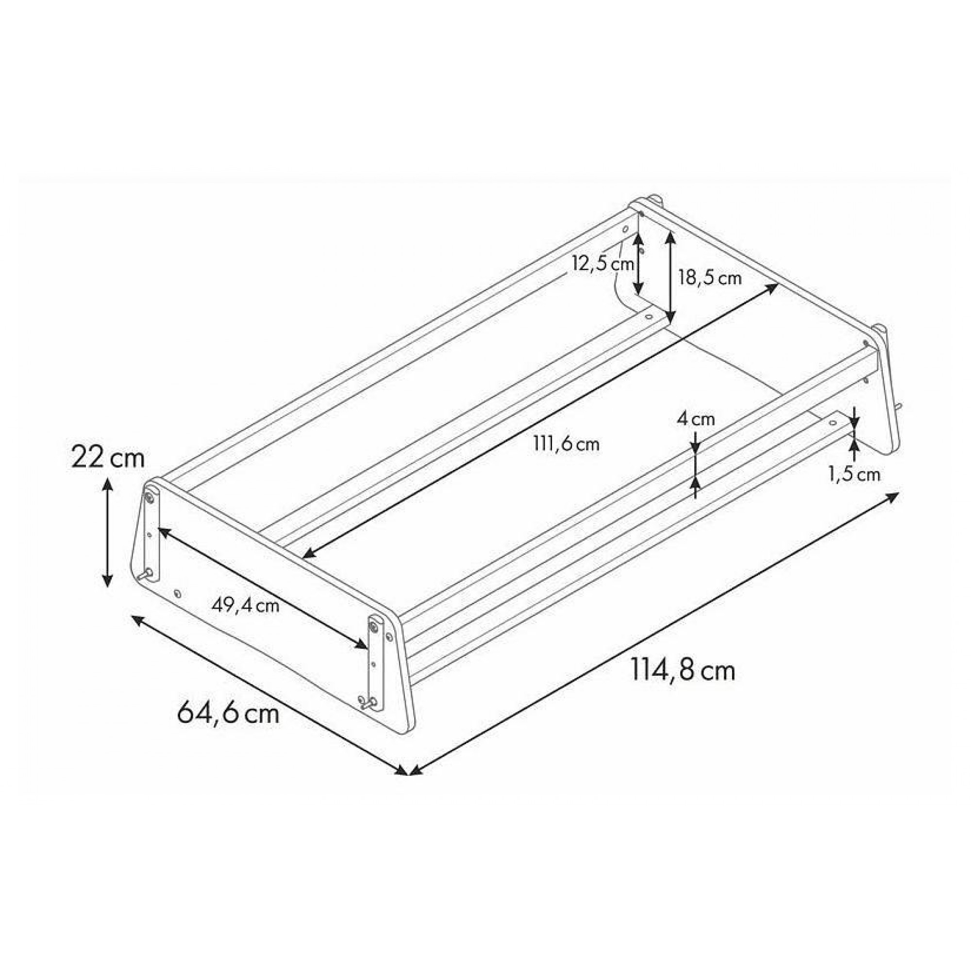 Маятник для кровати Polini Kids Simple 304    TPL_0003109-1-03