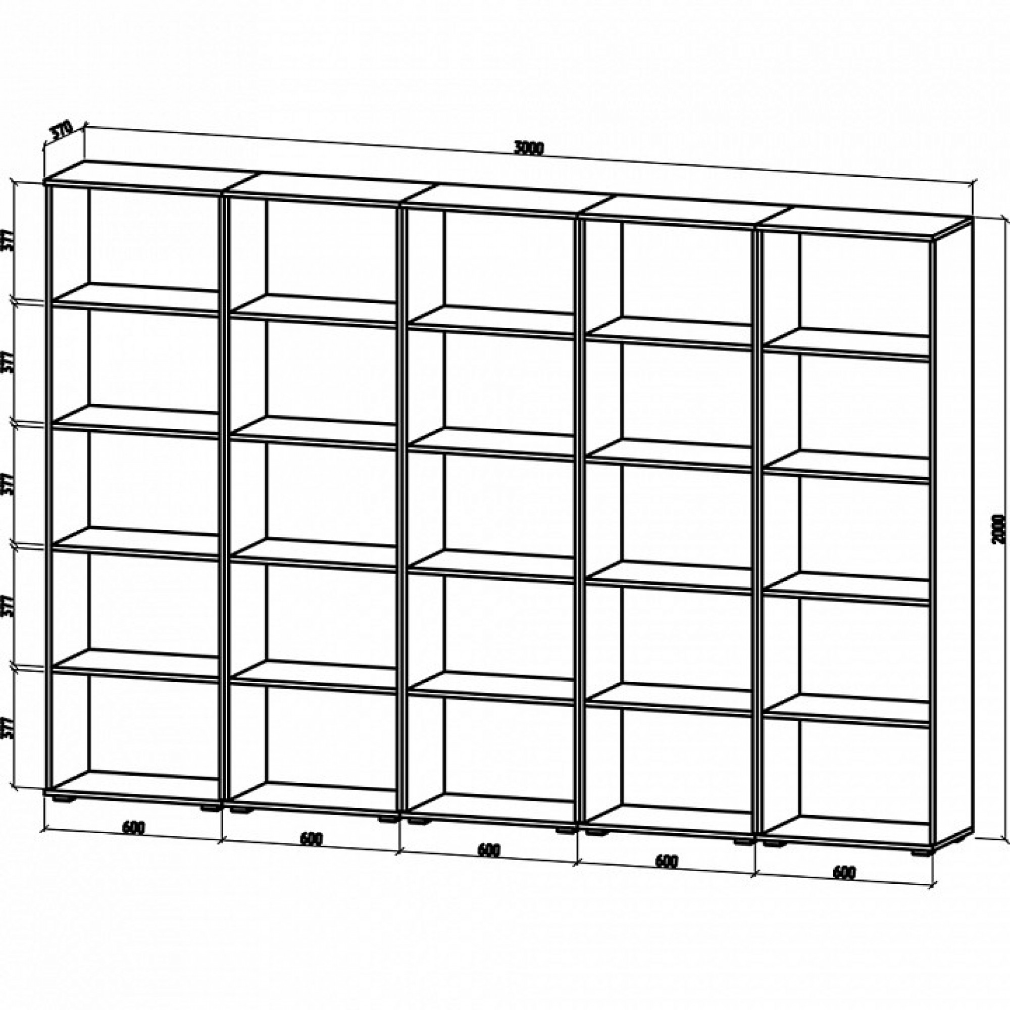 Шкаф комбинированный Тунис-8    MAS_STT-8-DSB